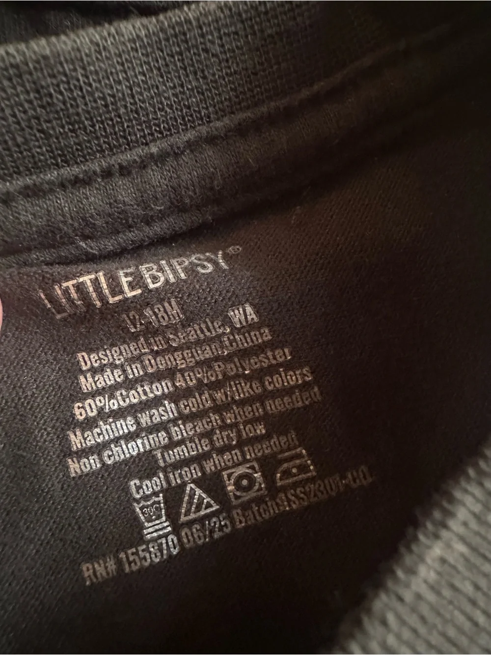 Little Bipsy 12-18 Months T-Shirt Lot